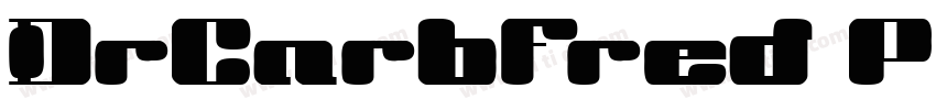 DrCarbfred Pro字体转换